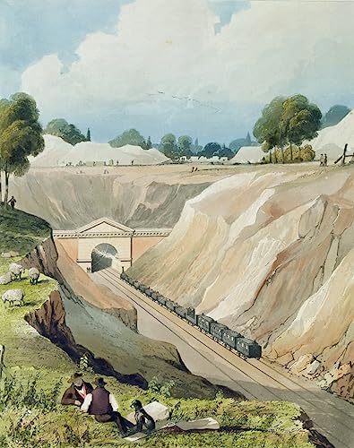 Tableau Entrée du tunnel à Watford Talbot Bury pour habiller un grand mur vide