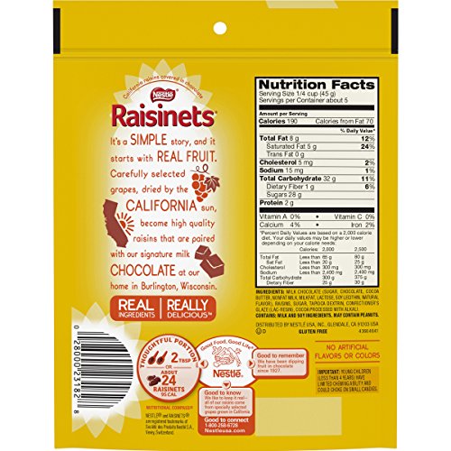 Nestle Raisinets Milk Chocolate #TOP1