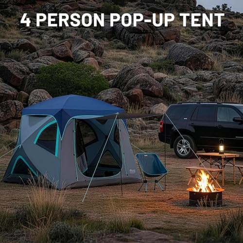 Timber Ridge 4 Person Pop Up Tent