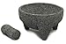 Produktbild Tumia Mörser- und Stößel-Set, 21 cm, mexikanisches Lavagestein, Molcajete, grau, 21 cm