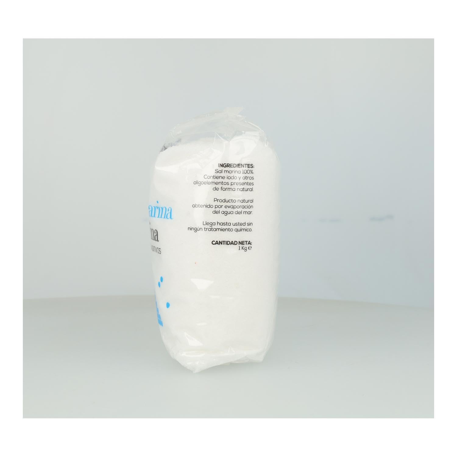 sal marina fina sin refinar soria natural 1 kg.