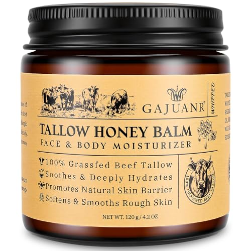 Beef Tallow for Skin: Whipped Beef Tallow Cream for Face & Body, ...