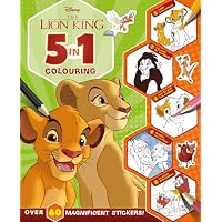 Disney The Lion King: 5 in 1 Colouring