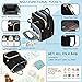 TRAVELHEART Baby Diaper Bag Backpack with Changing Station for Boy Girl, Baby Registry Search Shower Gifts Baby Stuff for Newborn Essentials Must Haves, Dad Travel Large Black