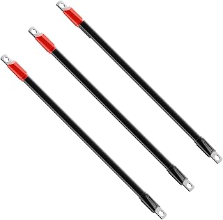 Golf Cart Battery Cable Set, Fit for Club Car Precedent 2004-Up with 12V Batteries-