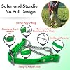 JIM HODGES DOG TRAINING Martingale Collar for Dogs, Biothane, Stainless Steel Hardware, No Pull, Made in The USA, Professional Grade, XL, Green #4