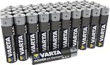 Batterien Vorratspack Micro AAA Alkaline Batterien zum Sparpreis, 40 Stück in recycelbarer Verpackung