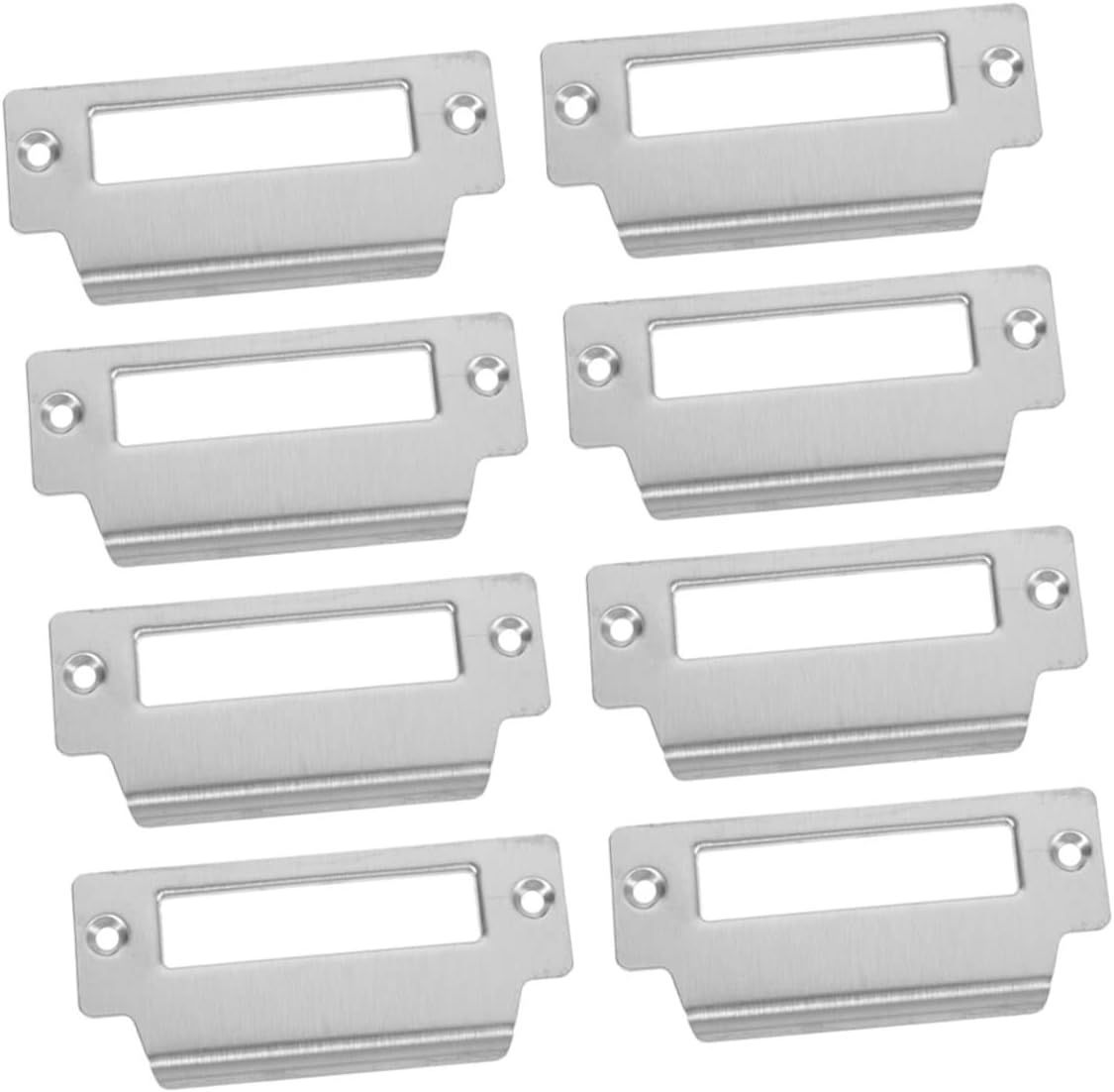 8pcs Door Security Strike Plate Reinforcement Device for Enhanced Home Security for Wooden Doors Easy Installation