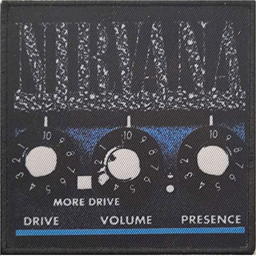 Nirvana - Patchs thermocollants design standard Amp (taille unique) (Noir, Bleu, Blanc)