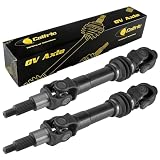 Caltric 2 Pcs Compatible with Polaris Sportsman 500 Rear CV Joint Axle Left and Right 1996 1997 1998