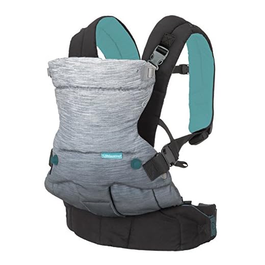Infantino Go Forward Evolved Carrier – ergonomiskt ansikte in och utåt, främre och bakre bärande, för nyfödda och småbarn 3,6–18 kg (8–40 pund)