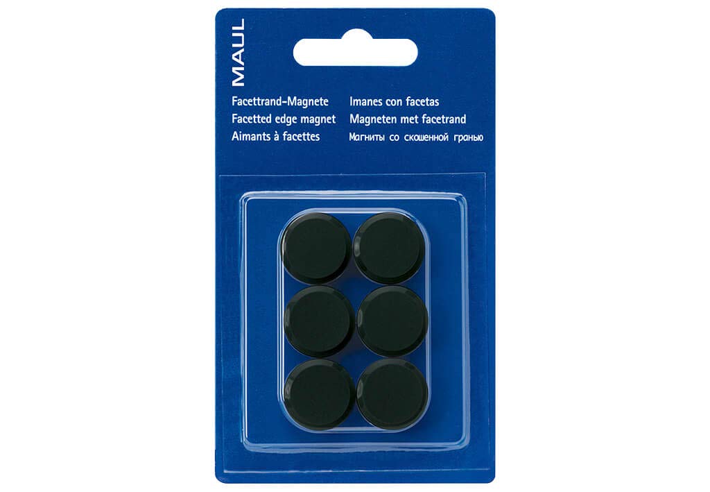 Maul 6175202 Facetterand Magnet pro SB, 0,17 kg, diameter 15 MM, black, 6 (EU) - Image 2