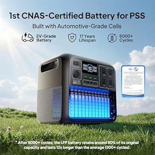 BLUETTI Elite 200 V2 Portable Power Station & Charger 2 (Ships Separately), 2073.6Wh LFP Backup, 4 AC Outlets (3900W Peak), 2.4 H Full Charge via Car, Perfect for Camping, Off-grid, and Power Outages