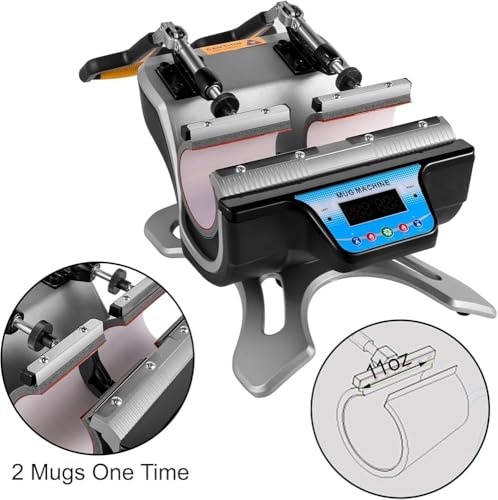 Dual Station Mug Heat Press Machine miniatura 2