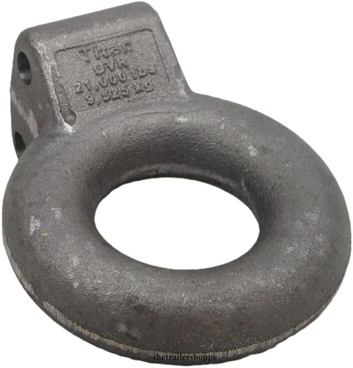 Forged Adjustable 2- Lunette Pintle 3" Eye 21,000 GTW 48660