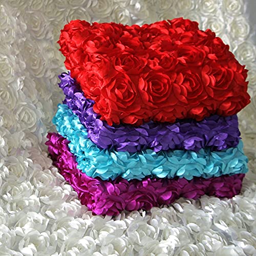 Gangpad Runner Bruiloft Party Rose Rug Gangpad Runner 3D Stereo Bloemen Decoratie Voor Festival Achtergrond Muur T… - Image 8