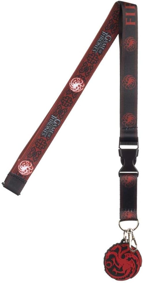 Bioworld Game of Thrones Lanyard with ID Badge Holder