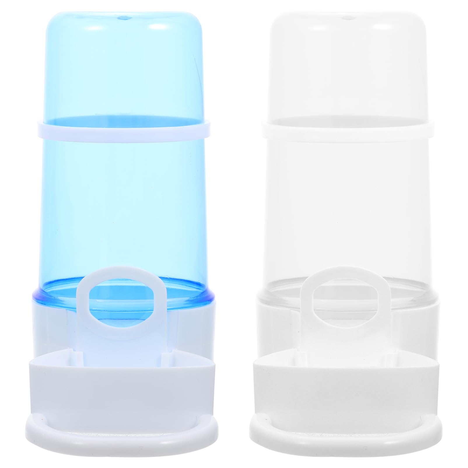 Yardwe 8 Piezas comedero para pájaros dispensador Agua para Jaula pájaros biberón automático comedero pajaros Bird Feeder Bird Water Feeder Bebedero plastico Loro alimento