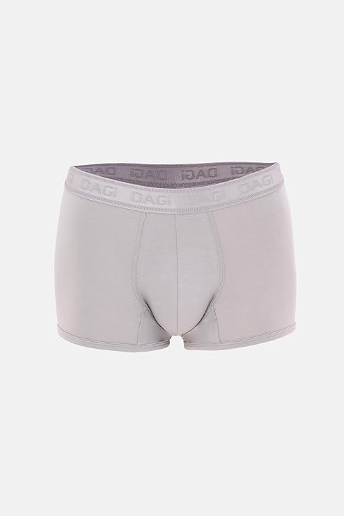 Dagi Antrasit-Siyah 3'lü Desenli Micro Modal Boxer