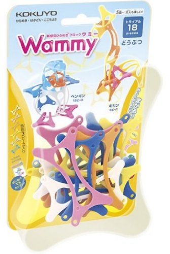 18 piece 6 colors Wami (Trial 18) animal (japan import)