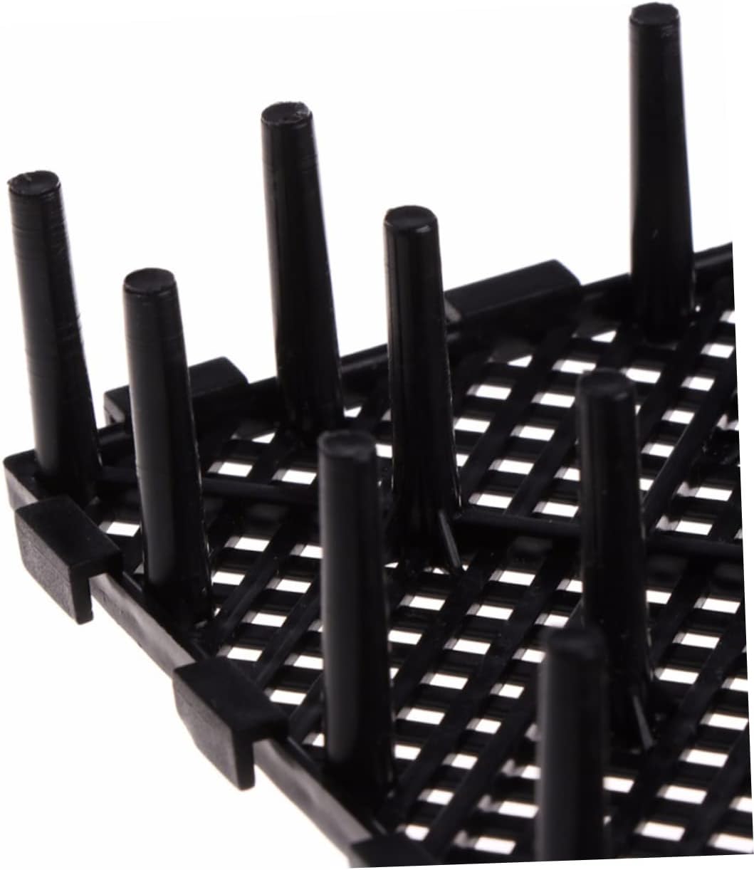 BESPORTBLE 3sets Aquarium Bottom Sturdy PVC Fish Tank Bottom Plate Separator Easy Installation 10pcs*3