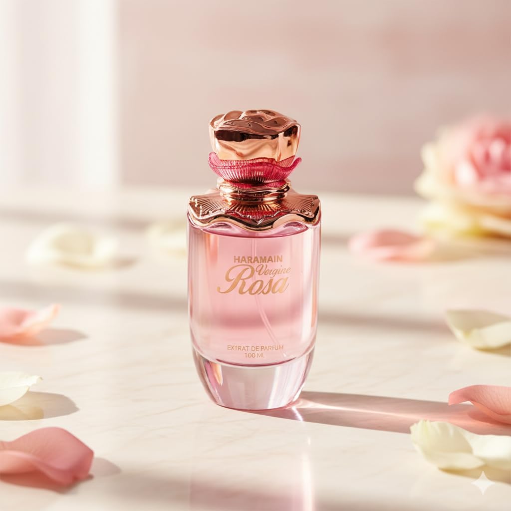 Vergine Rosa by Al Haramain for Women - 3.4 oz Extrait De Parfum Spray - Image 6