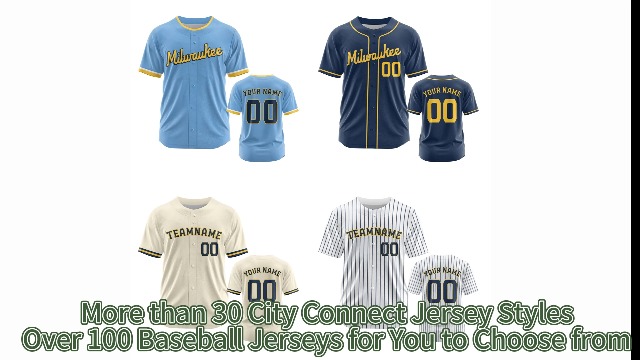 Custom City Connect Baseball Jersey - Camiseta personalizada de béisbol con nombre y número para hombres, mujeres, jóvenes y niños, color rojo, talla 15 miniatura 7