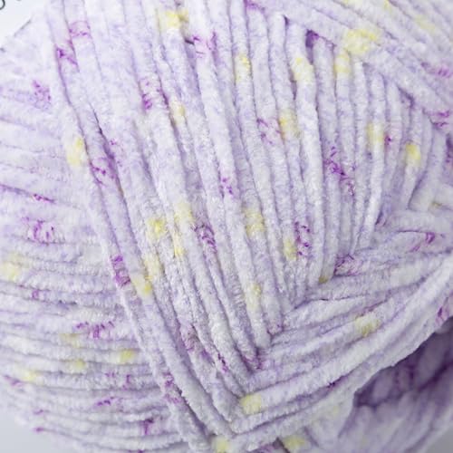 Loops & Threads Skinny Chenille Multi Yarn - Yarn for Knitting, Crochet, Weaving, and Arts & Crafts - Beetle Multi, Polyester, 7.7 oz