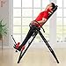 YIYIBYUS Inversion Table Back Pain Heavy Duty Teeter Relief Fitness Hang (Black＆Red)