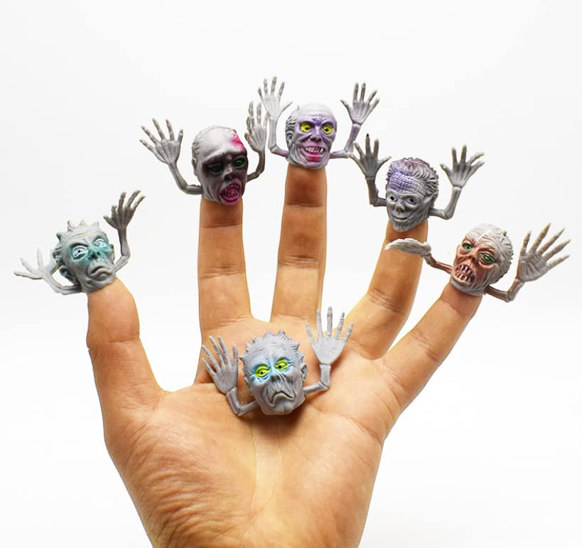 LIUSM Horror Demon Finger Puppets Halloween Ghost Finger Toys for Fun Toys Puppet Show