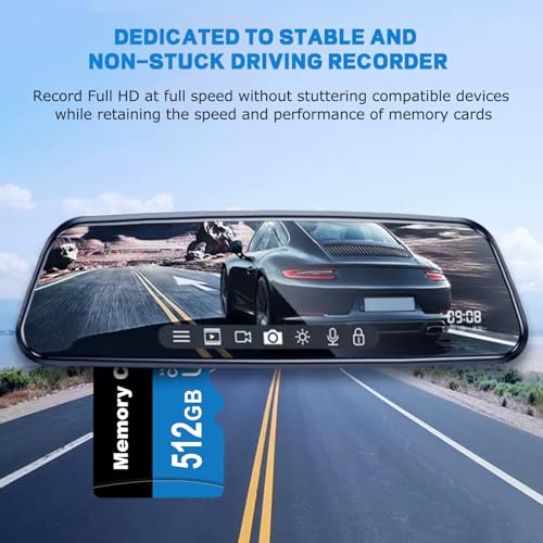 dolrun SD Karte 512 GB - Speicherkarte SD-Karte 512GB Mini SD Karte Externe Datenspeicher Memory Karte für Laptops, Kameras, Android Handy – Bild 7