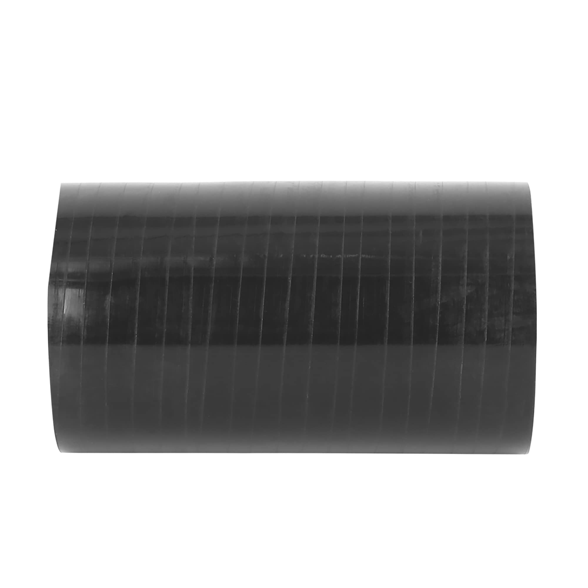 X AUTOHAUX Gerader Silikonschlauch Turborohr Ø50mm Schwarz 1pc Für Auto | Hochtemperaturbeständig, Kollisionsschutz, Korrosionsschutz, Ladeluftkühler, Kompressorleitung, Motorkühlung