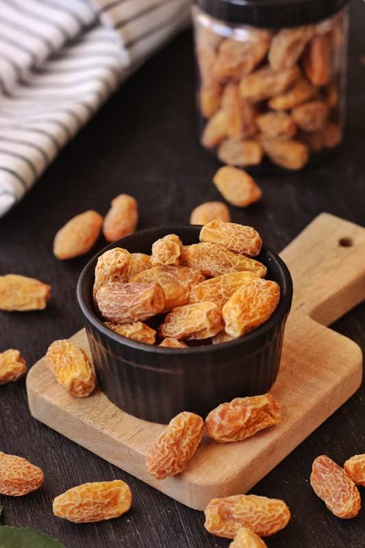 Image of LILA DRY FRUITS Yellow Dry Dates 250 gms Premium Chhuhara Premium Naturally Dried Dates for Cooking, Snacking & Daily Use | Chuara Dry Fruit Perfect for Gifting