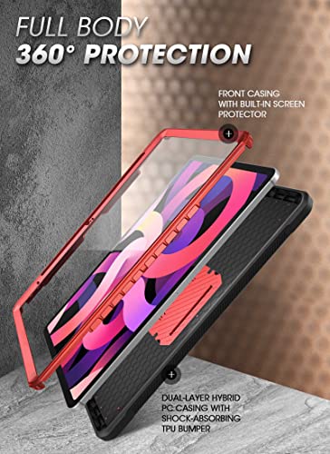 SUPCASE iPad10 10.9インチ 2022 iPad第10世代 ケース 全面保護 Apple 鉛筆充電対応 Apple ペン収納 保護フィルム付き スタンド内蔵型 頑丈なキックスタンド保護ケース UBPro シリーズ
