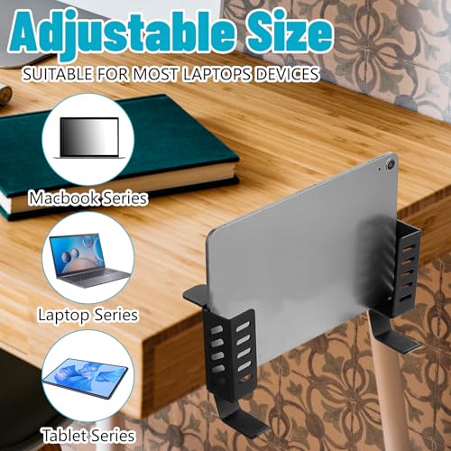 Soporte de escritorio ajustable MAQUITA para laptops miniatura 4