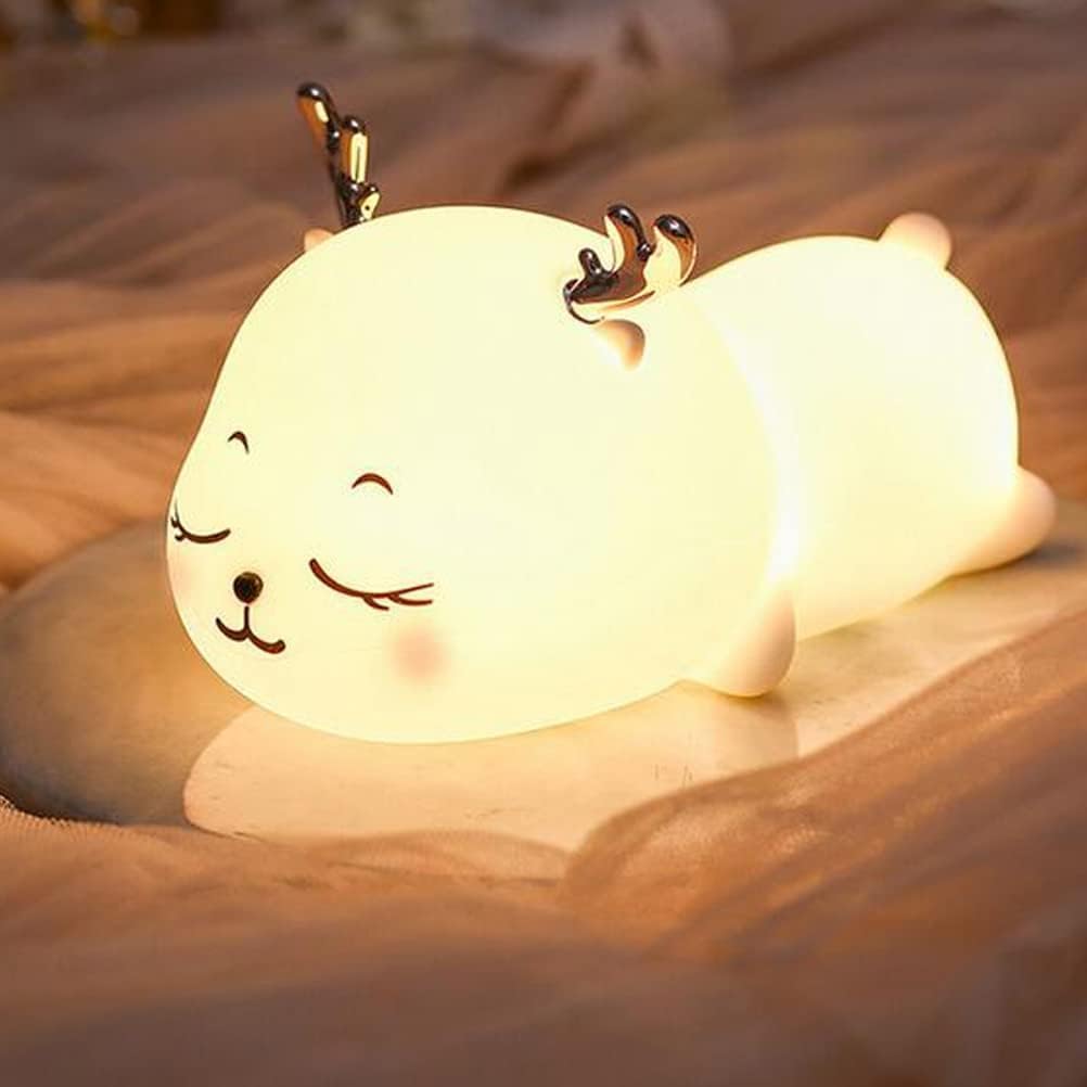 LEDHOLYT Night Light for Kids, Cute Silicone Nursery Pear Lamp for Baby ...