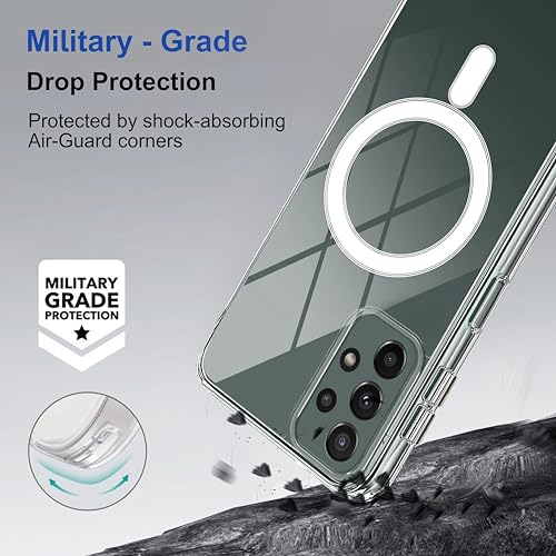 Image of amazon basics Back Case Cover for Samsung Galaxy A23 | Compatible for Samsung Galaxy A23 Back Case Cover | Scratch-Resistant | Clear