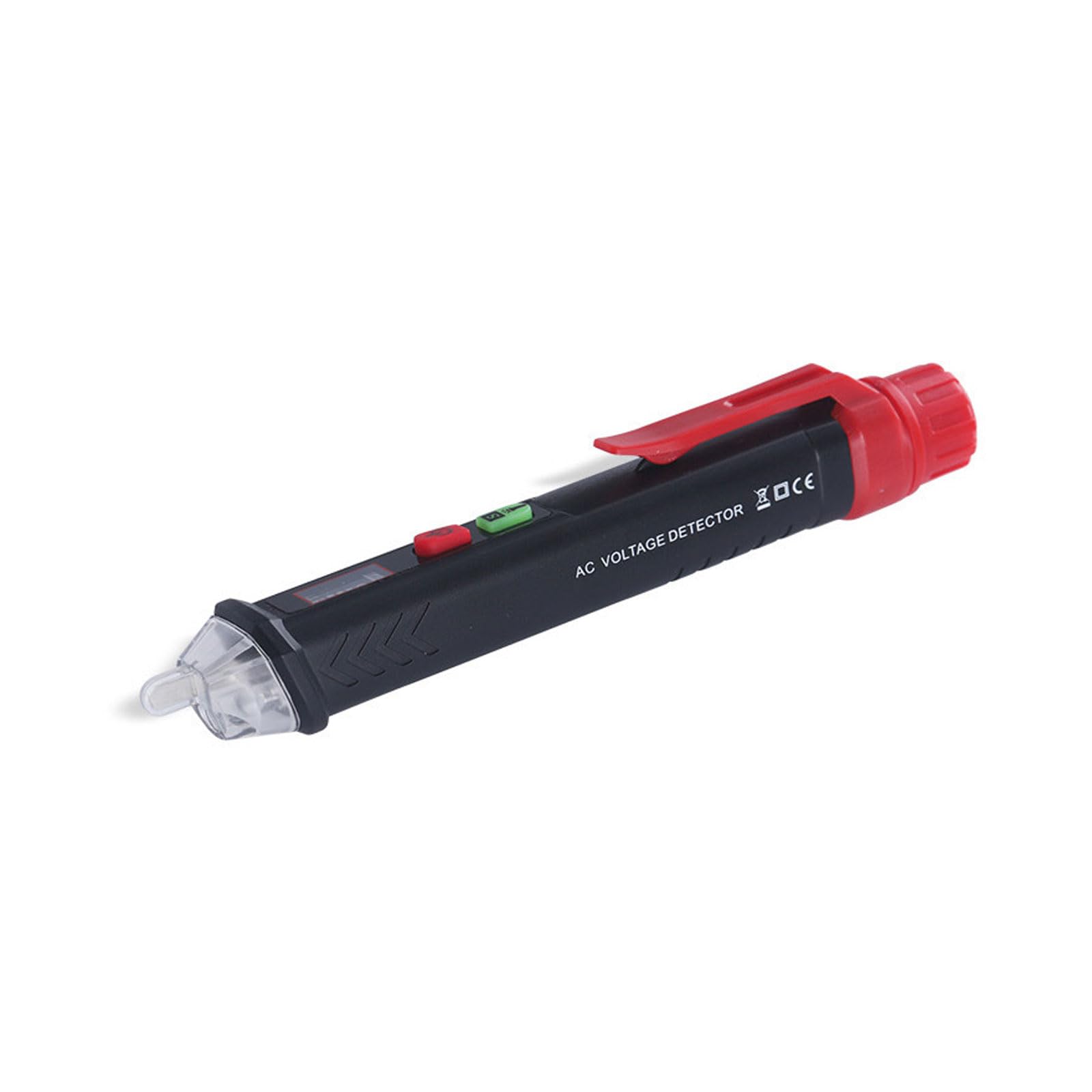 Voltmaster NCV 2 tester di tensione senza contatto CAT III 1000 V (rilevatore di tensione di alta qualità con segnale acustico e torcia a LED, in plastica ABS), grigio