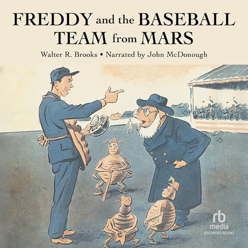 『Freddy and the Baseball Team from Mars』のカバーアート