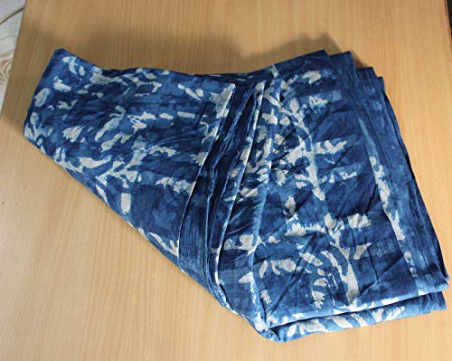 Tkanina bawełniana z nadrukiem blokowym, ręcznie drukowana, indyjska tkanina, miękka tkanina bawełniana firmy The Yard, Jaipuri Kurti Print materiał na szale, letnią sukienkę (20