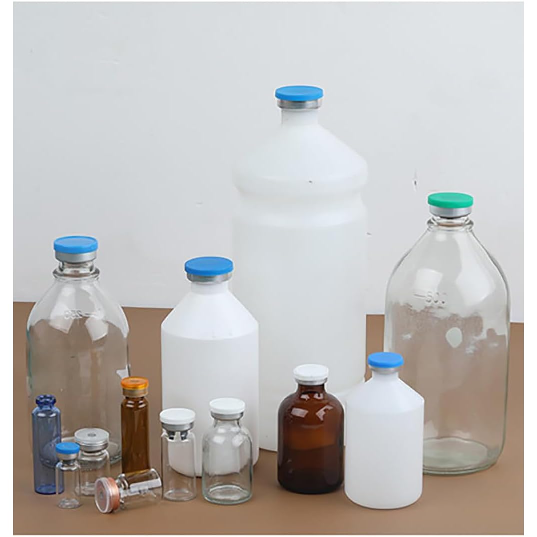 Máquina taponadora para viales, máquina prensadora manual, altura ajustable, 10-30 botellas por minuto, ideal para alimentos, embalaje y aplicaciones químicas
