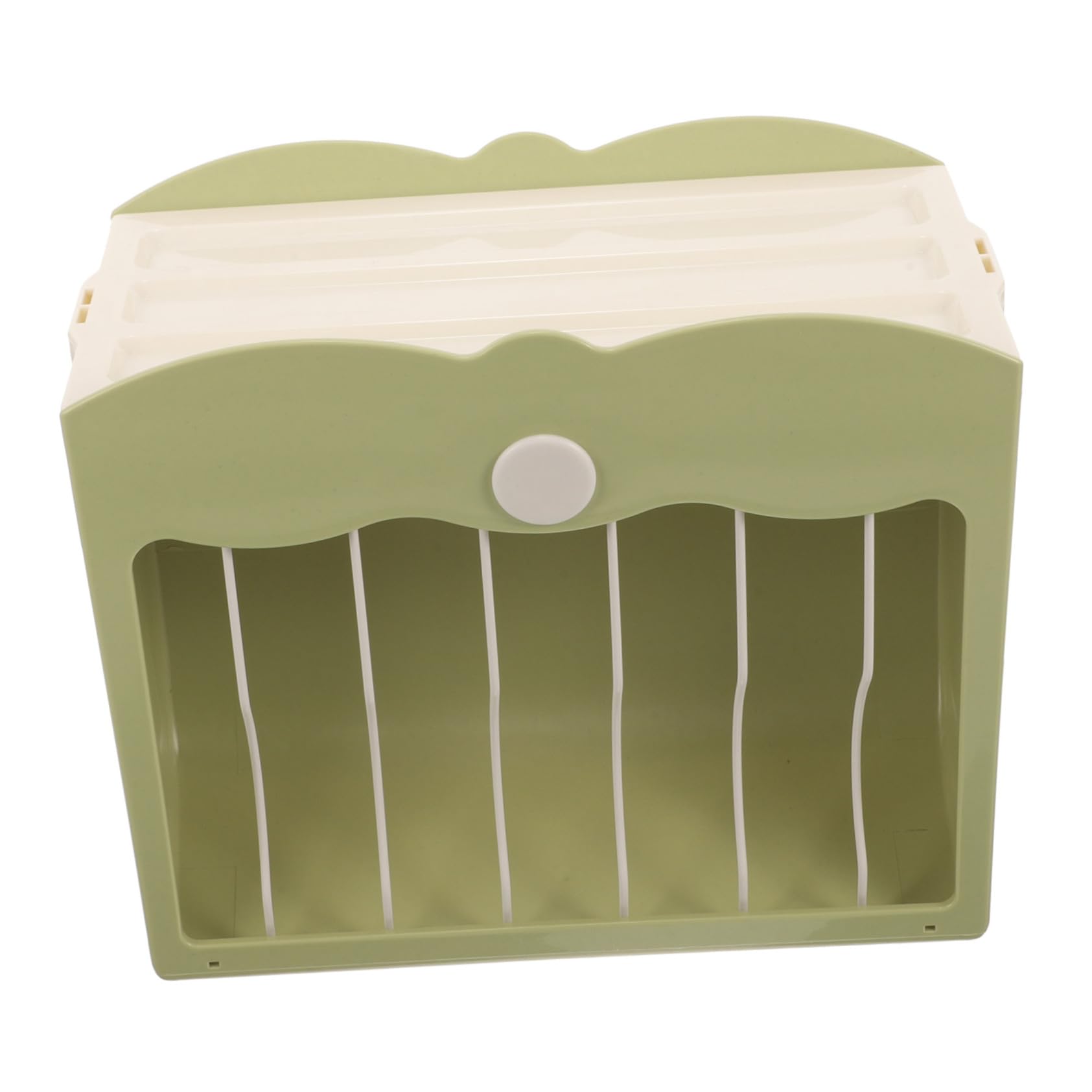 Râtelier à Foin Suspendu pour Lapin et Hamster, Plastique Vert Clair