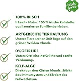 Irish Pure Kleine Hundeknochen. Getreidefrei, Hunde Kauknochen vom Rind, 100% Natürlicher Hundeknochen, Hundeleckerli, Kausnack - ca.12cm/220g (Filled Smoked Bone mit Kelp-Alge)