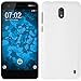 Produktbild PhoneNatic Case kompatibel mit Nokia 2 - Hülle weiß gummiert Hard-case Cover