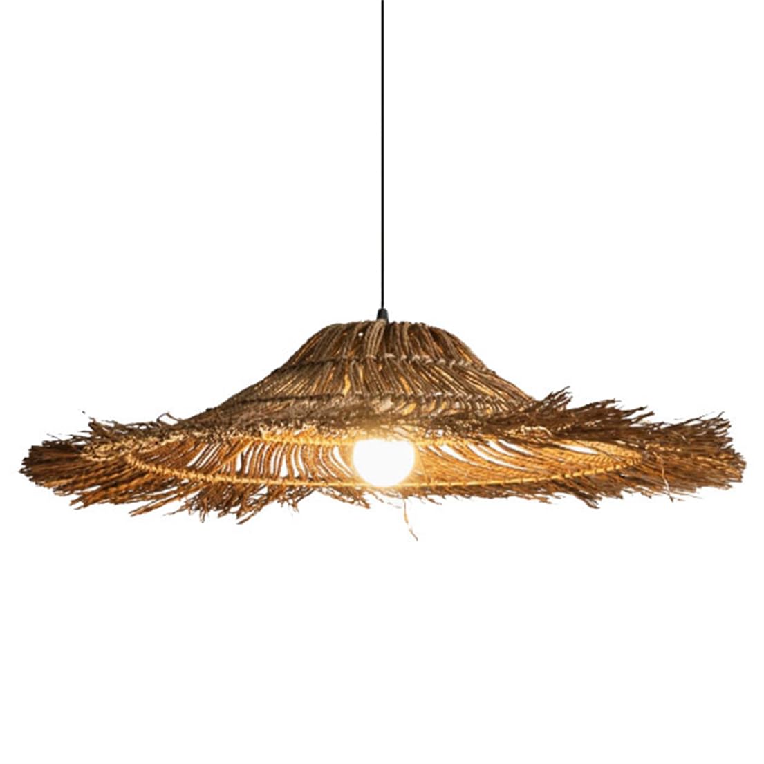 CSSYKV Rustic Hallway Hanging Lamp 19.7in Wabi Sabi Art Rattan Basket Pendant Light Vintage Farmhouse Wicker Ceiling Hanging Light 1 Pack for Coastal Style Kitchen Island Dining Room Bars Counter