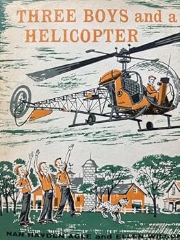 Hardcover three boys and a helicopter Book