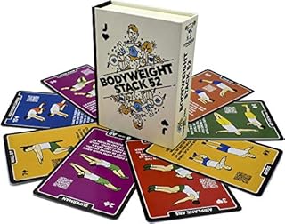 Stack 52 Bodyweight Exercise karty treningowe: zaprojektowane przez wojskowego eksperta fitness. Instrukcje wideo nie są wymagane żadne wyposażenie.