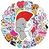Cute Cartoon Vinyl Waterproof Stickers for Kids 55pcs Cartoon Stickers for Water Bottle, Laptop,Bumper,Skateboard,Water Bottles,Computer,Phone,Sticker for Kids Teens Adult #4