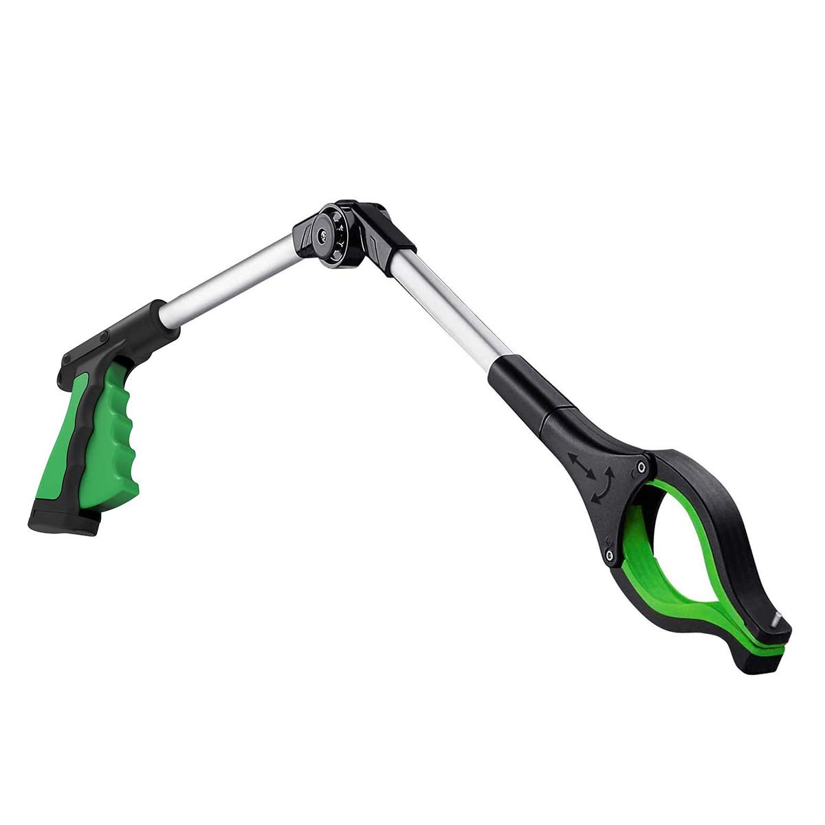 Tool, 31 Inch Foldable Litter Picker, 90° Rotating Head Reaching Assist Tool for Trash Pick Up, Arm Extension for Disabled