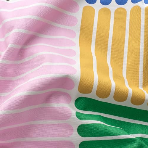 ProTuning LYCKSELE Cover for 2-seat sofa-bed, Grindtorp multicolour/stripe pattern